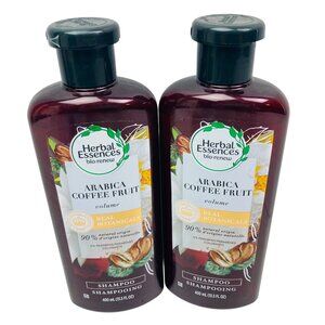 2 Herbal Essences Arabica Coffee Fruit Volumizing Shampoo Infuses Fine 13.5 oz